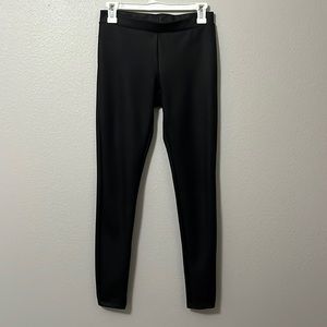 Faux leather leggings